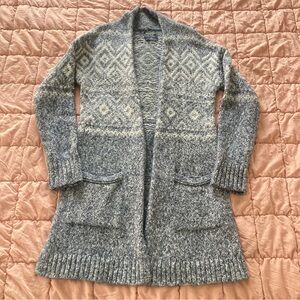 Abercrombie & Fitch Fair Isle cardigan size S